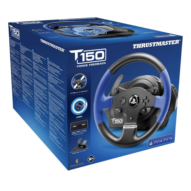 Thrustmaster T150 Force Feedback Steering Wheel - وحدة تحكم